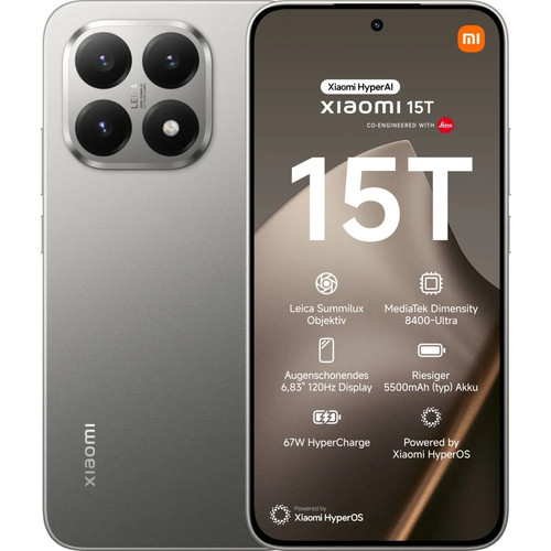 Xiaomi 15t 256 gray - 15t,