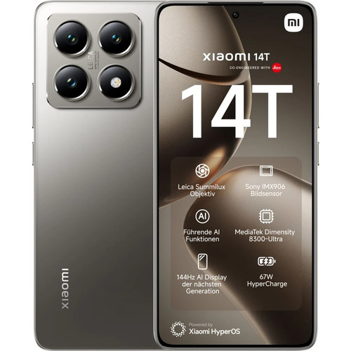Xiaomi 14t 256 titan gray - titan,
