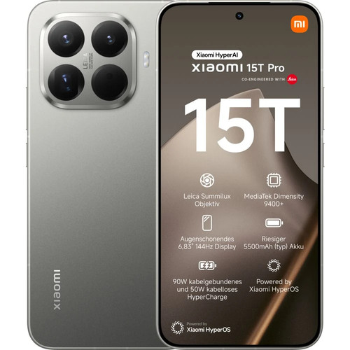 Xiaomi 15t pro 512 gray - xiaomi,