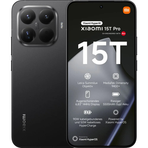 Xiaomi 15t pro 512 black - xiaomi,